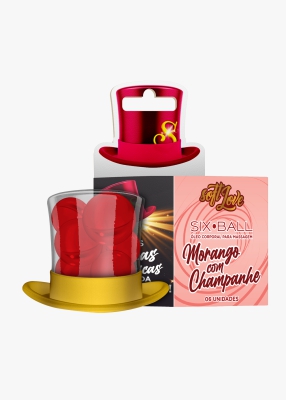 MORANGO COM CHAMPANHE •  SIX BALL 