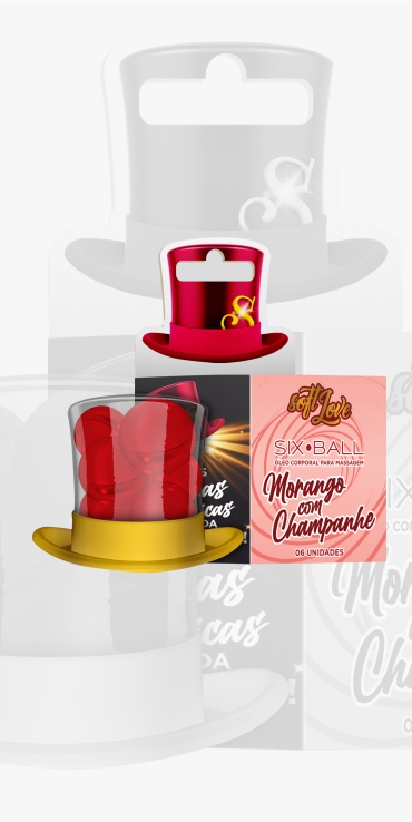 MORANGO COM CHAMPANHE •  SIX BALL 